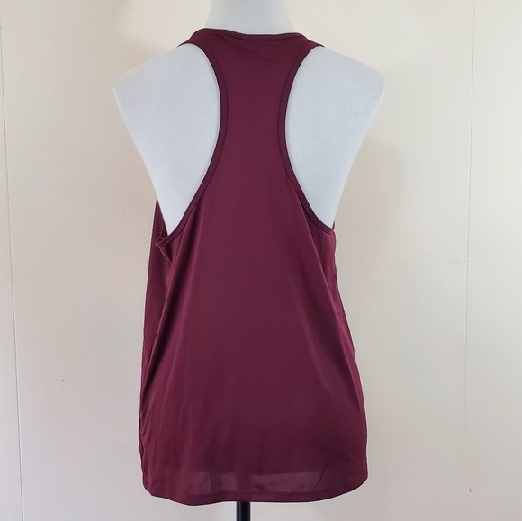 Victoria's Secret Pink burgundy racerback tank top Women's size small - Picture 5 of 7